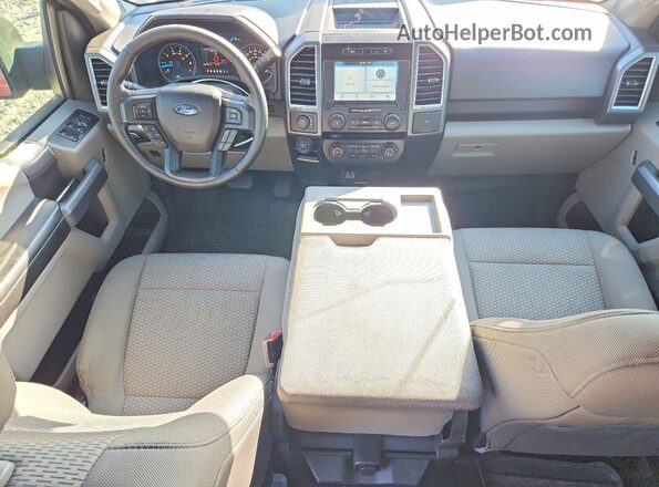 1FTEW1EP7HFA03972 2017 FORD F150 Maroon Vista del salpicadero