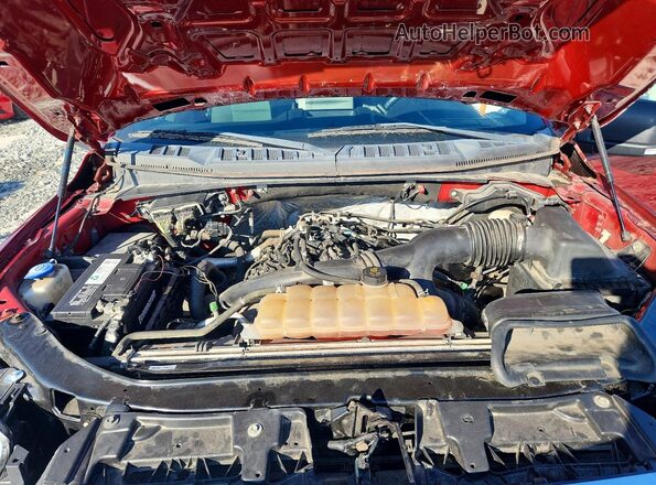1FTEW1EP7HFA03972 2017 FORD F150 Maroon Vista interior trasera