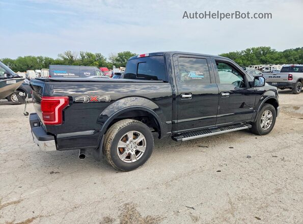 1FTEW1EP7HFA13739 2017 FORD F150 Black Tył prawy