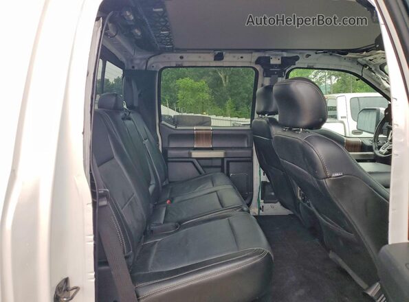 1FTEW1EP7HFA79417 2017 FORD F150 Белый Вид задних сидений