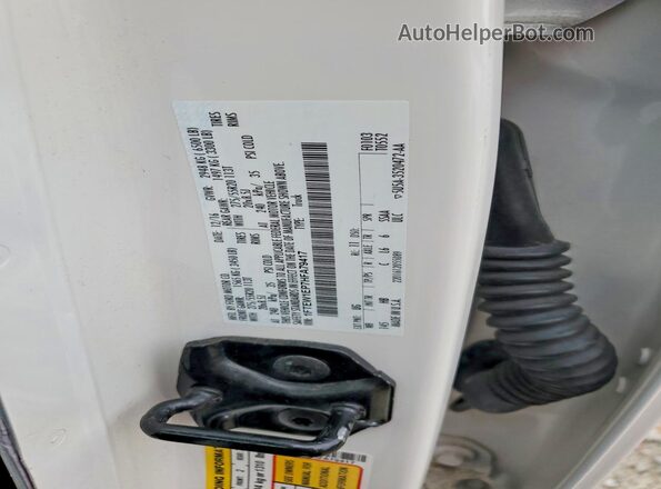 1FTEW1EP7HFA79417 2017 FORD F150 Белый Вид подкапотного пространства