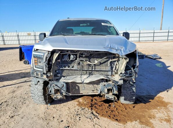 1FTEW1EP7HKC65353 2017 FORD F150 Silver წინა ხედი