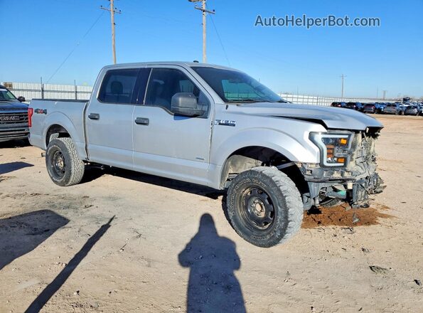 1FTEW1EP7HKC65353 2017 FORD F150 Silver წინა მარჯვენა