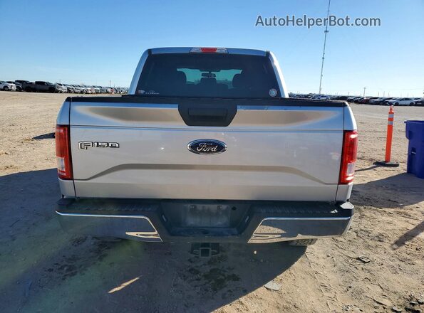 1FTEW1EP7HKC65353 2017 FORD F150 Silver უკანა ხედი