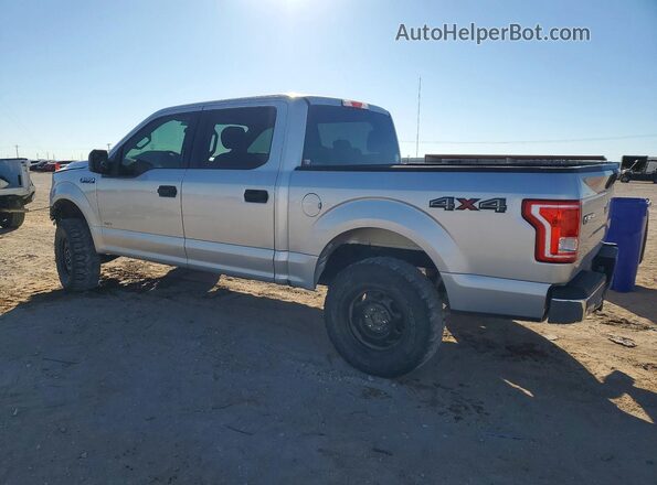 1FTEW1EP7HKC65353 2017 FORD F150 Silver უკანა მარცხენა