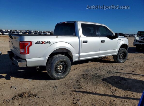 1FTEW1EP7HKC65353 2017 FORD F150 Silver უკანა მარჯვენა