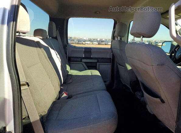 1FTEW1EP7HKC65353 2017 FORD F150 Silver უკანა სავარძლების ხედი