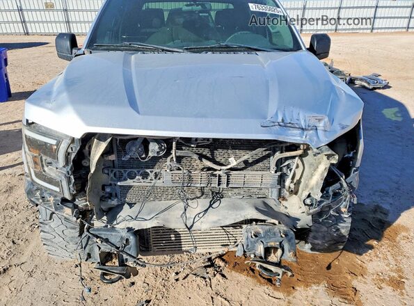 1FTEW1EP7HKC65353 2017 FORD F150 Silver უკანა სალონის ხედი