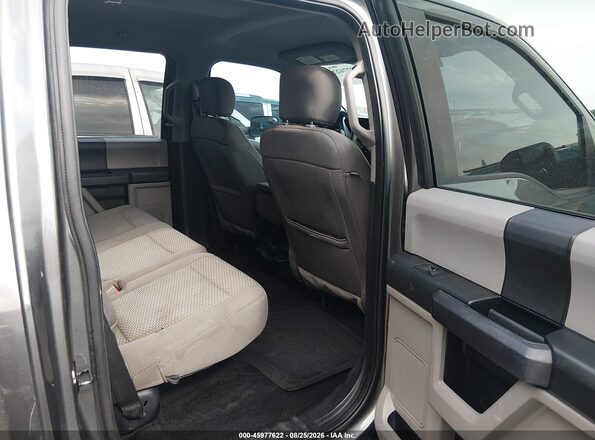 1FTEW1EP7HKD41458 2017 FORD F150 Gray VIN sticker view
