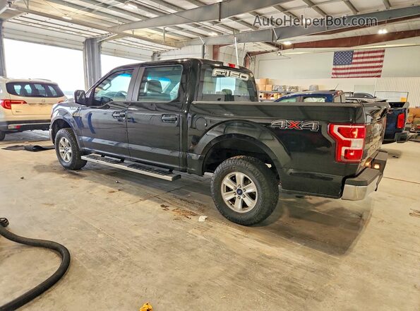 1FTEW1EP7JFC14952 2018 FORD F150 Black Հետևի ձախ