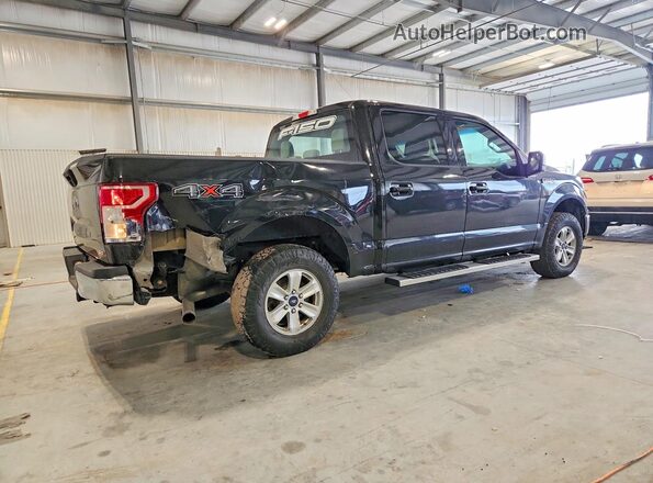 1FTEW1EP7JFC14952 2018 FORD F150 Black Հետևի աջ