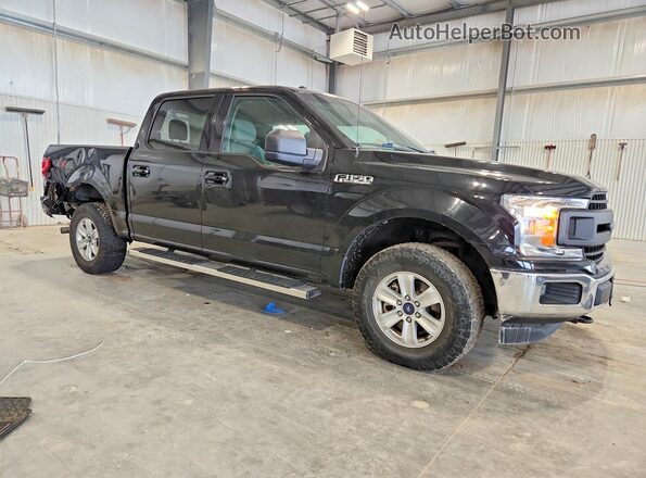 1FTEW1EP7JFC14952 2018 FORD F150 Black Առջևի աջ