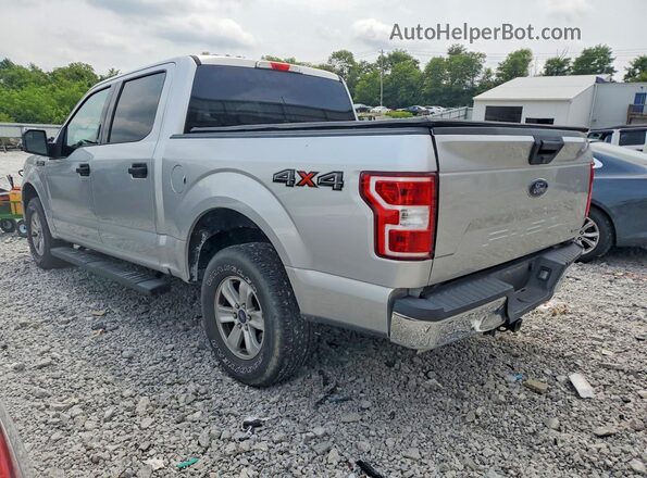 1FTEW1EP7JFC46932 2018 FORD F150 Silver უკანა მარცხენა