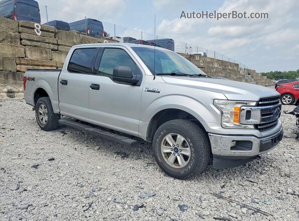 1FTEW1EP7JFC46932 2018 FORD F150 Silver წინა მარჯვენა