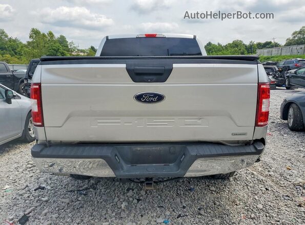 1FTEW1EP7JFC46932 2018 FORD F150 Silver უკანა ხედი