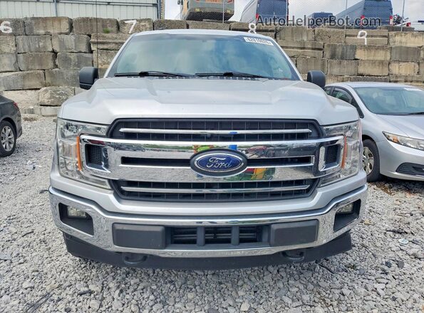1FTEW1EP7JFC46932 2018 FORD F150 Silver წინა ხედი