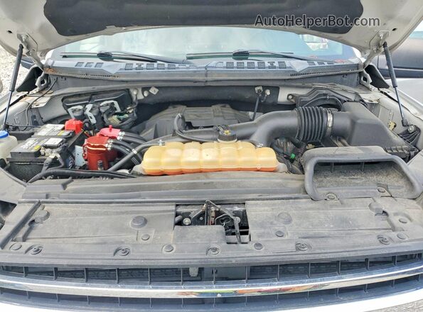 1FTEW1EP7JFC46932 2018 FORD F150 Silver უკანა სალონის ხედი