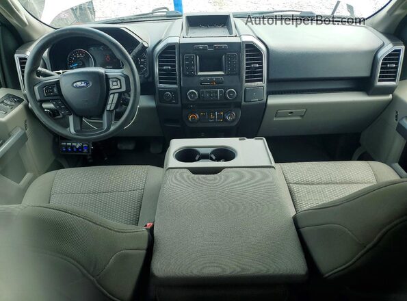 1FTEW1EP7JFC46932 2018 FORD F150 Silver წინა პანელის ხედი