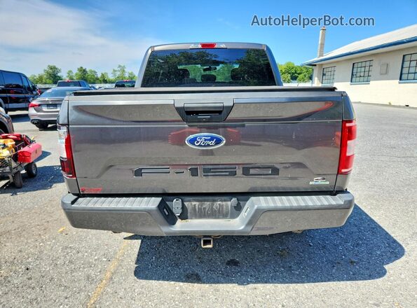1FTEW1EP7JFC58871 2018 FORD F150 Gray Widok z tyłu
