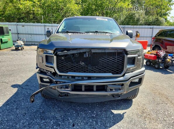 1FTEW1EP7JFC58871 2018 FORD F150 Gray Widok z przodu