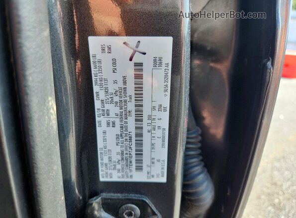 1FTEW1EP7JFC58871 2018 FORD F150 Gray Widok komory silnika