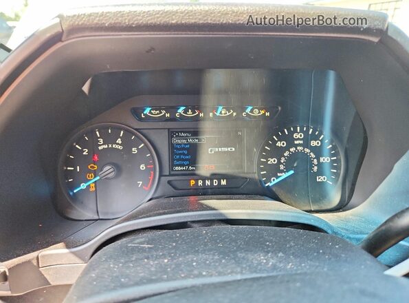 1FTEW1EP7JFC58871 2018 FORD F150 Gray Widok zestawu wskaźników