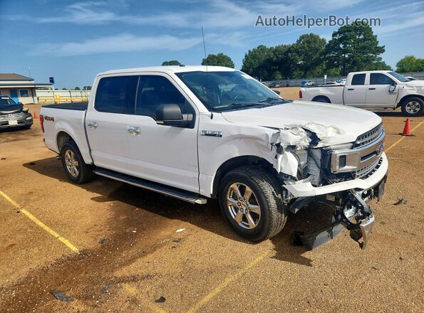 1FTEW1EP7JKF54965 2018 FORD F150 White წინა მარჯვენა
