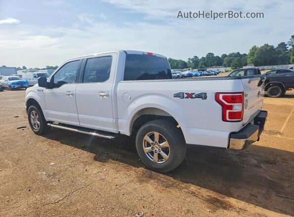 1FTEW1EP7JKF54965 2018 FORD F150 White უკანა მარცხენა