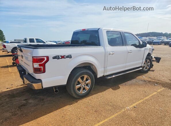 1FTEW1EP7JKF54965 2018 FORD F150 White უკანა მარჯვენა