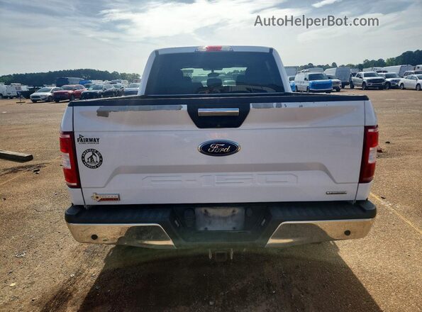 1FTEW1EP7JKF54965 2018 FORD F150 White უკანა ხედი