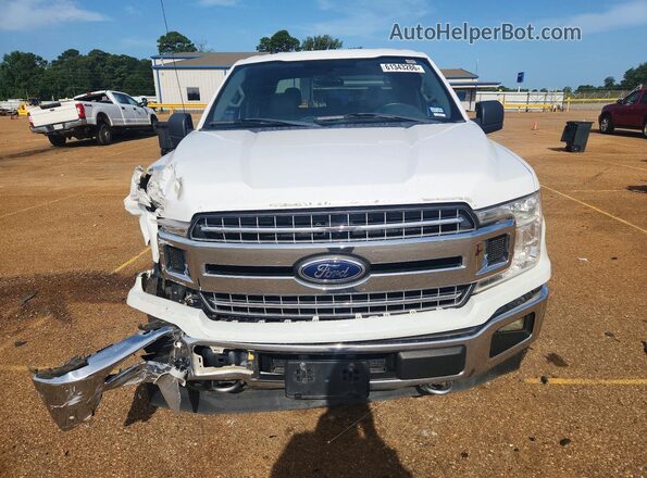 1FTEW1EP7JKF54965 2018 FORD F150 White წინა ხედი