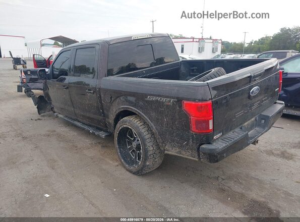 1FTEW1EP7KFA58476 2019 FORD F150 Purple Rear left