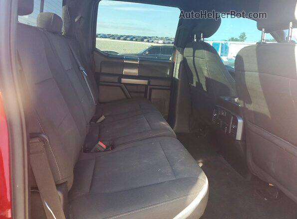 1FTEW1EP7KFA59837 2019 FORD F150 Burgundy Вид задніх сидінь