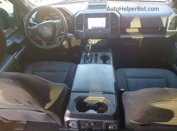 1FTEW1EP7KFA59837 2019 FORD F150 Burgundy Вид панелі приладів