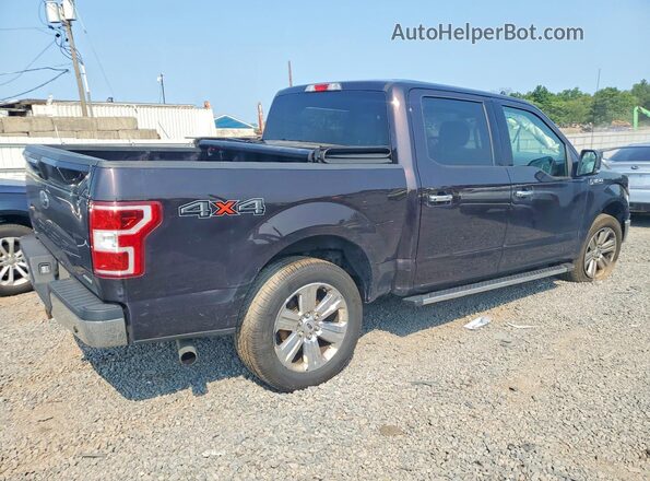 1FTEW1EP7KFD24546 2019 FORD F150 Purple Հետևի աջ