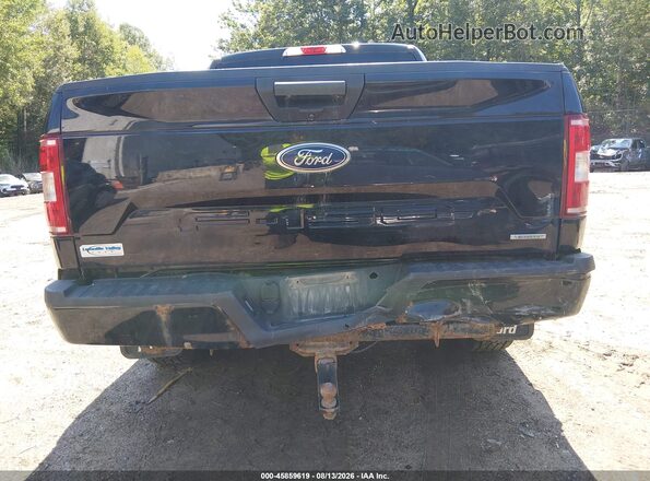 1FTEW1EP7KFD47843 2019 FORD F150 Black Widok z przodu