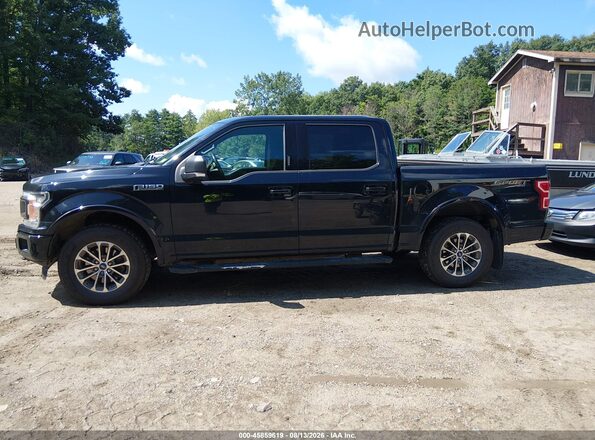 1FTEW1EP7KFD47843 2019 FORD F150 Black Widok wnętrza 360 stopni