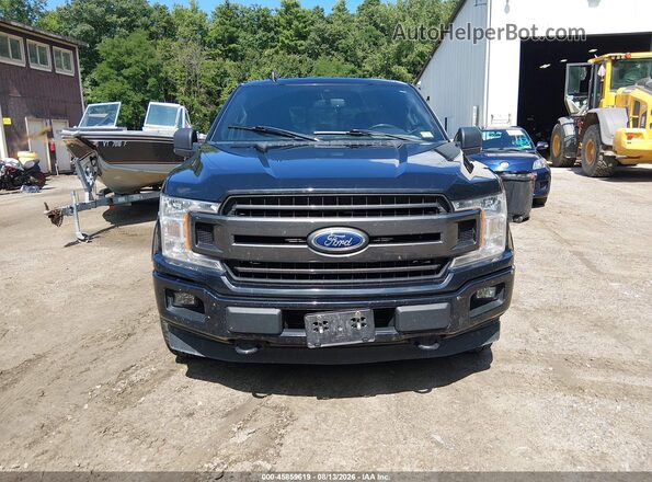 1FTEW1EP7KFD47843 2019 FORD F150 Black Widok zestawu wskaźników