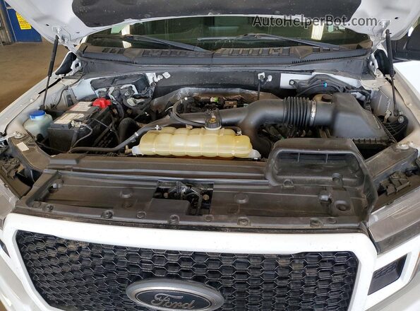 1FTEW1EP7LFB67022 2020 FORD F150 White Rear interior view