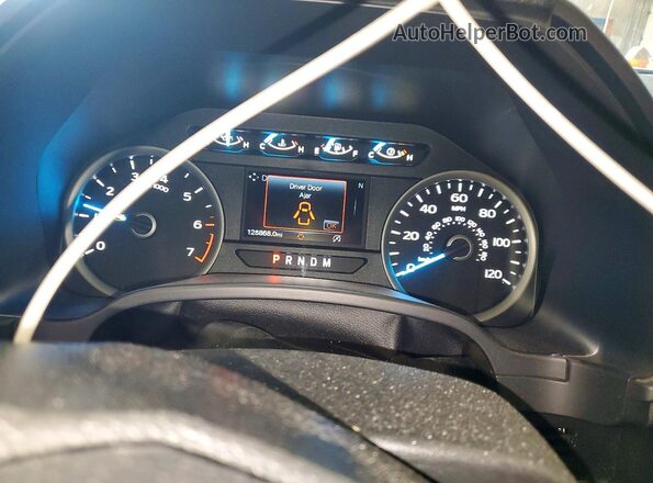 1FTEW1EP7LFB67022 2020 FORD F150 White Instrument cluster view