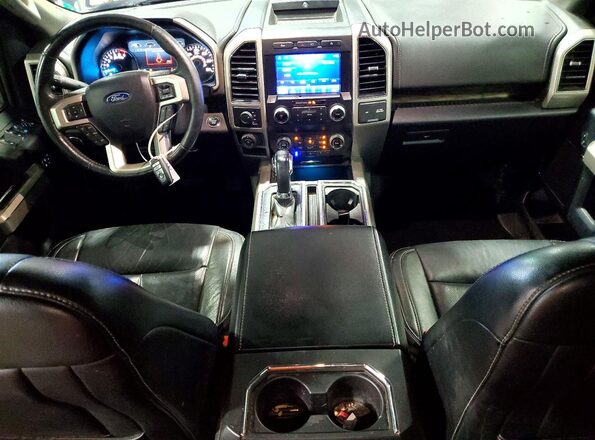 1FTEW1EP7LKF39384 2020 FORD F150 Black Vista del salpicadero