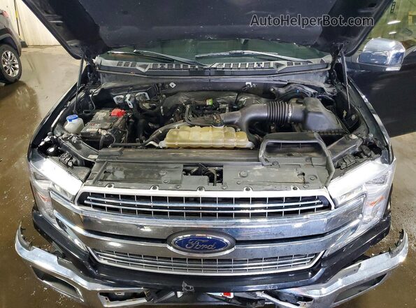 1FTEW1EP7LKF39384 2020 FORD F150 Black Vista interior trasera