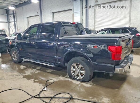 1FTEW1EP7LKF39384 2020 FORD F150 Black Trasero izquierdo