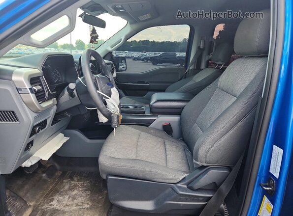 1FTEW1EP7MFC38754 2021 FORD F150 Blue Front interior view