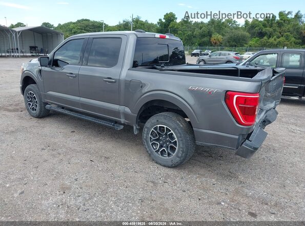 1FTEW1EP7NFA85312 2022 FORD F150 Gray Tył lewy