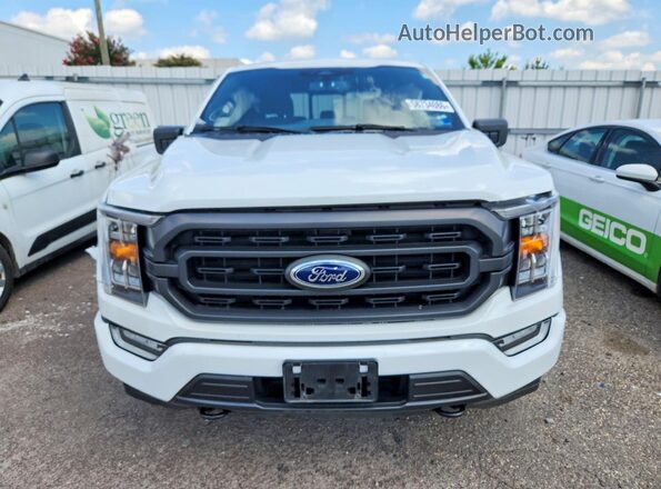1FTEW1EP7PFB08185 2023 FORD F150 White Widok z przodu