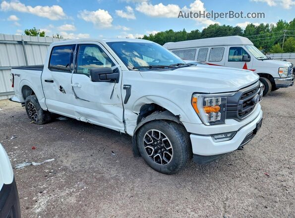 1FTEW1EP7PFB08185 2023 FORD F150 White Przód prawy