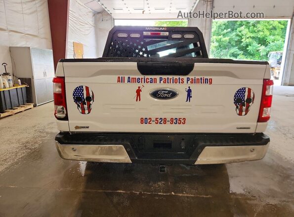 1FTEW1EP7PKD48554 2023 FORD F150 Белый Вид сзади