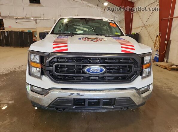 1FTEW1EP7PKD48554 2023 FORD F150 Белый Вид спереди