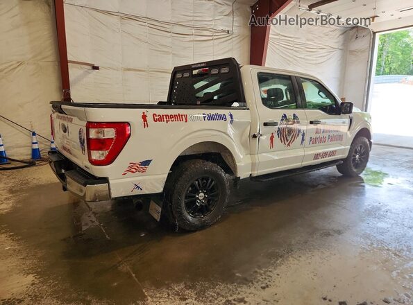 1FTEW1EP7PKD48554 2023 FORD F150 Белый Задняя правая четверть